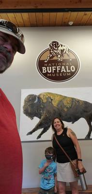 A quick stop at National Buffalo Museum on the way to Bismarck today.  Got my learn on.