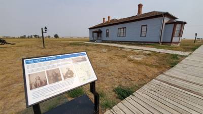 Fort Buford was our second stop today. Actually sort of part of our first stop today. Part two being posted in a second.