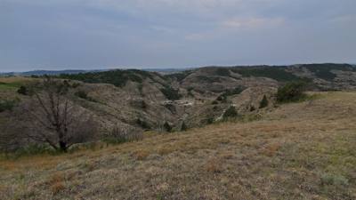 We left Williston North Dakota to head for the south unit of the Theodore Roosevelt National Park. Tonight we're staying