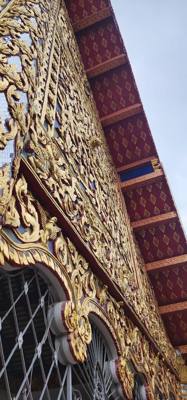 Wat Suan Dok...our second Temple of the day.  Very ornate.  Great to photograph this one.  Beautiful!