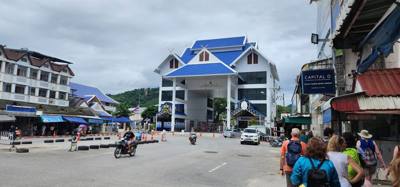 The Northern most point of Thailand.  Right on the Myanmar (Burma) border.