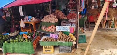 Stopped by a roadside market on the way to Sukhothai.  Picked up some local fruits.  Unique flavors and textures.