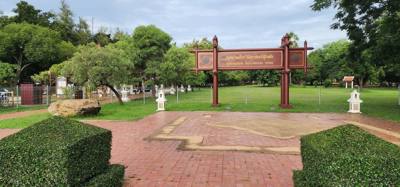 Spent the morning exploring the ruins of old Sukhothai.  Several ancient temples.  Udom brought us here in the morning b