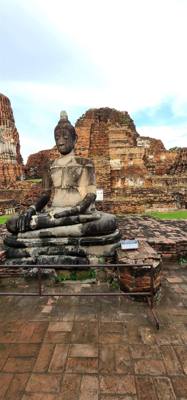 Last Temple for the day.  Same with the last one this one was ravaged by war.  A head removed from one of the Buddha's w