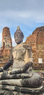 Last Temple for the day.  Same with the last one this one was ravaged by war.  A head removed from one of the Buddha's w