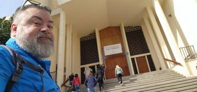 Catholic cathedral in Casablanca.