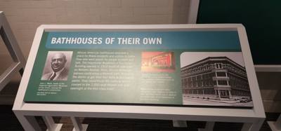 Fordyce Bathhouse Museum.  We're going to do a bathhouse on Sunday but for now we're learning about the history and expe