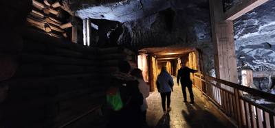 Wielikcska Salt Mines outside of Krakow.  Part 1.