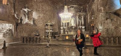 Wielicska Salt Mines outside of Krakow.  Part 2.
