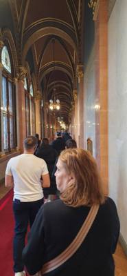 Last stop on today's tour was the Parlament Building.