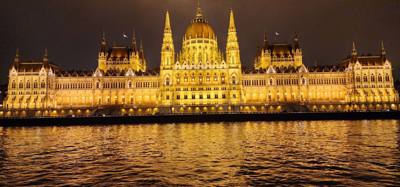 Preview of our dinner cruise on the Danube tonight...