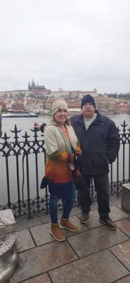 Got some free time to wander around in Prague.  Raj tagged along for some wine stops.  All of these cities are beautiful