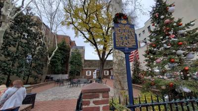 Betsy Ross House…the house that wasn’t really hers!  

She rented space there for many years after her husband passed aw
