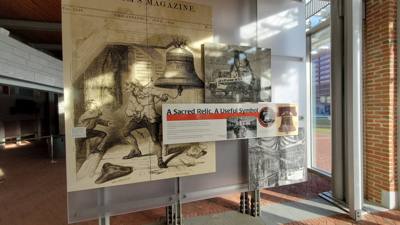 Our first stop on our first full day in Philadelphia was to the Liberty Bell Center which is part of the Independence Na
