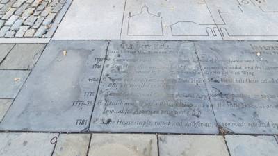 After spending a short time at the Liberty Bell Center, we set out for Independence Hall.  

Historically one of the mos