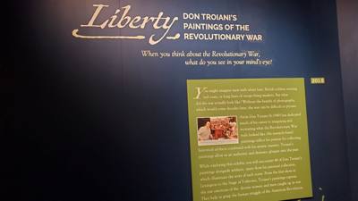 The surprise stop of the day was the Museum of the American Revolution. It wasn’t on our agenda but due to a lack of pub